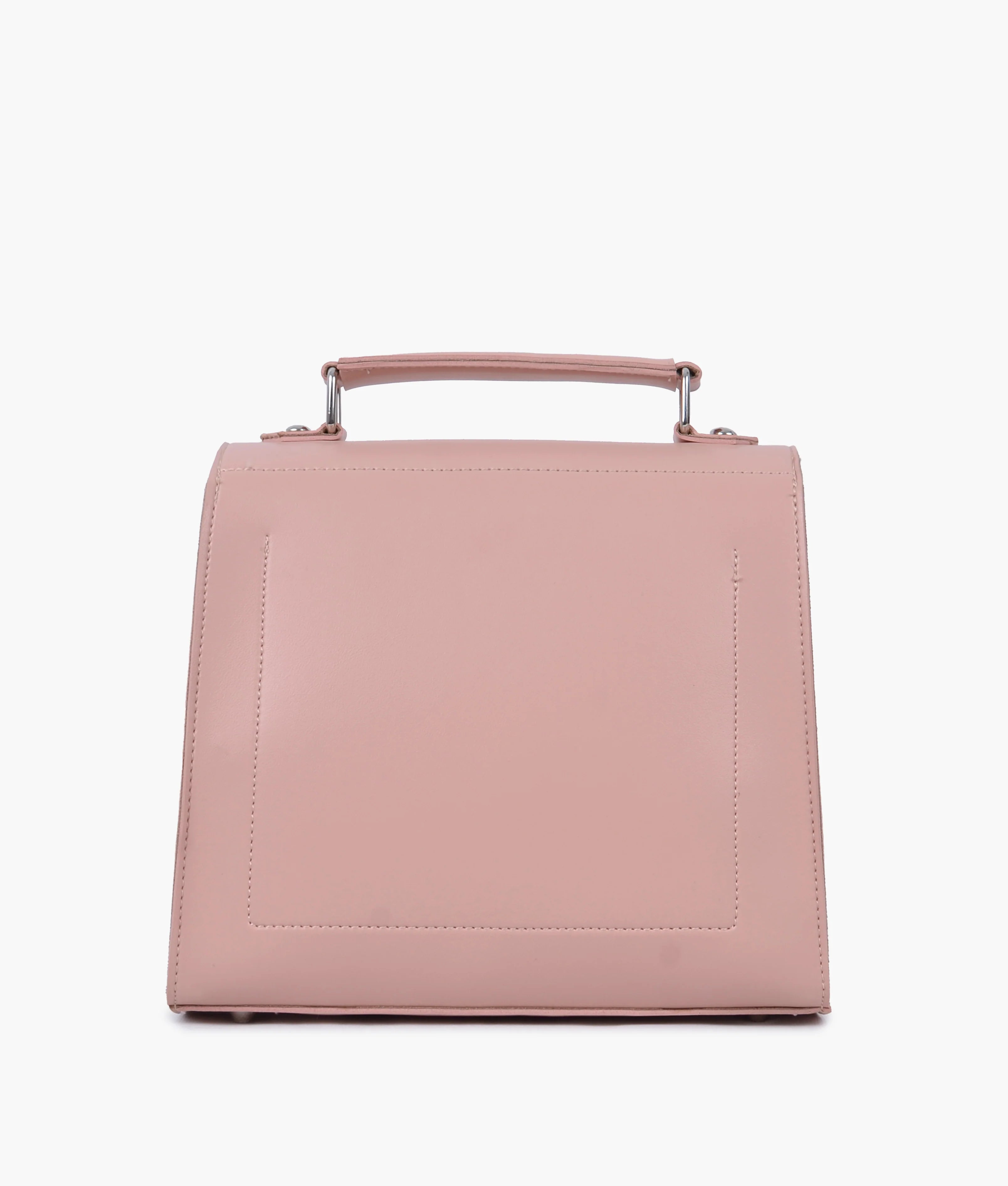 Arlet Push-Lock Messenger Bag Peach