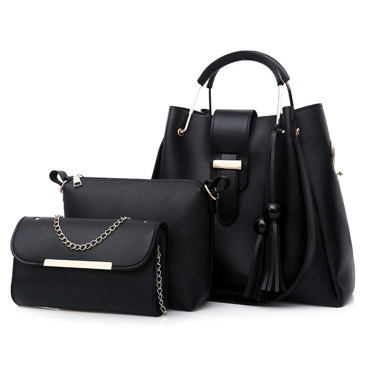 Breeze 3 IN 1 PIECE Black HANDBAG