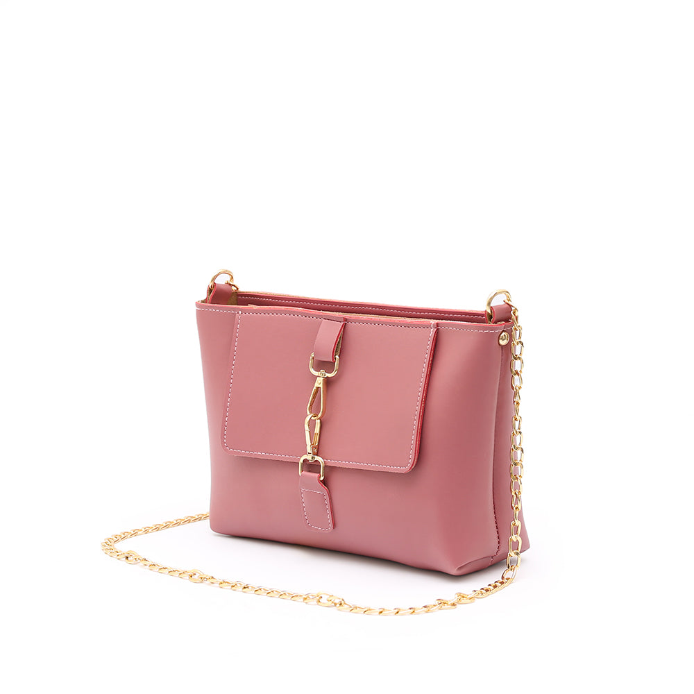 Evelyn Burgunday Handbag