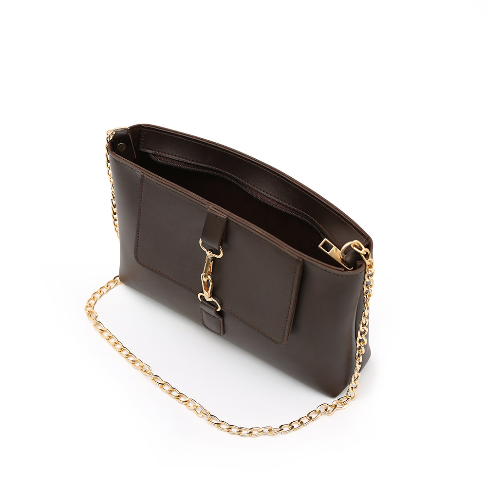 Evelyn Brown Handbag