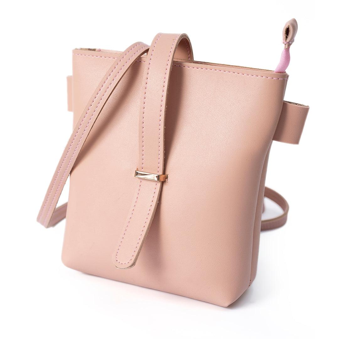 Emelia Cross Body Bucket Bag - (CLBR) - Vuchetti