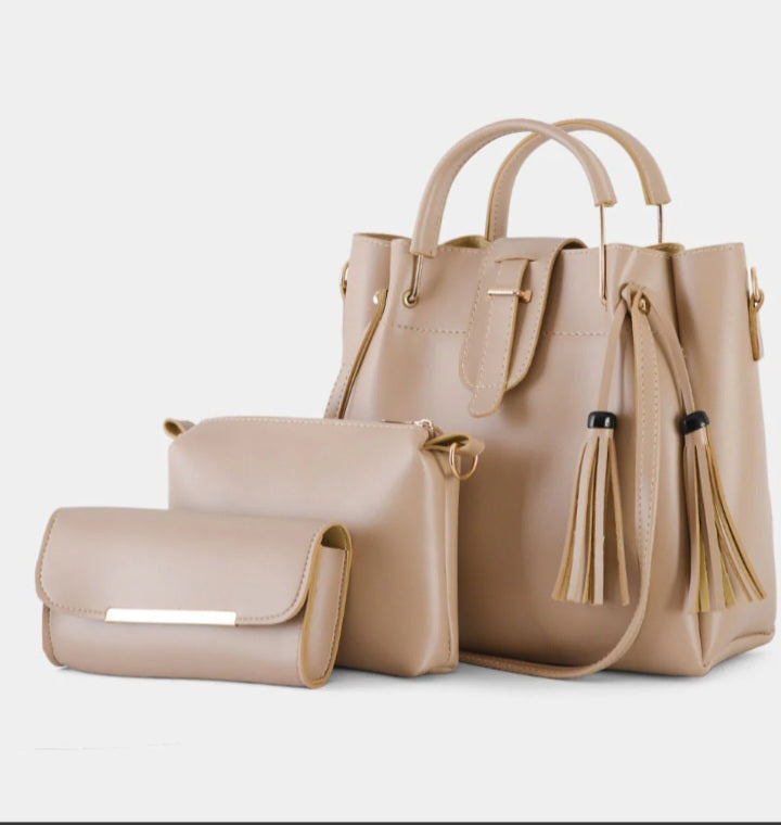 Breeze 3 IN 1 PIECE Beige HANDBAG