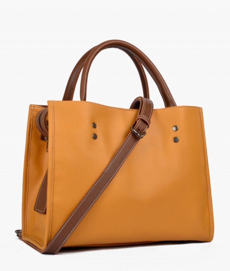 Arya Mustard Handbag - Vuchetti