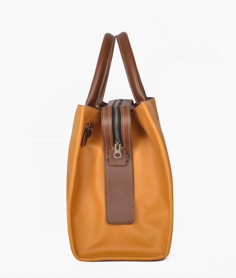 Arya Mustard Handbag - Vuchetti