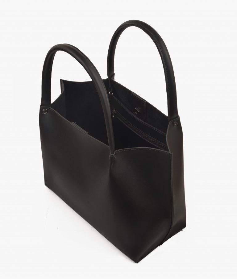 Ella Black Tote Bag - Vuchetti