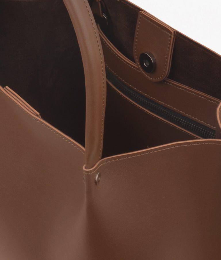 Ella Brown Tote Bag - Vuchetti