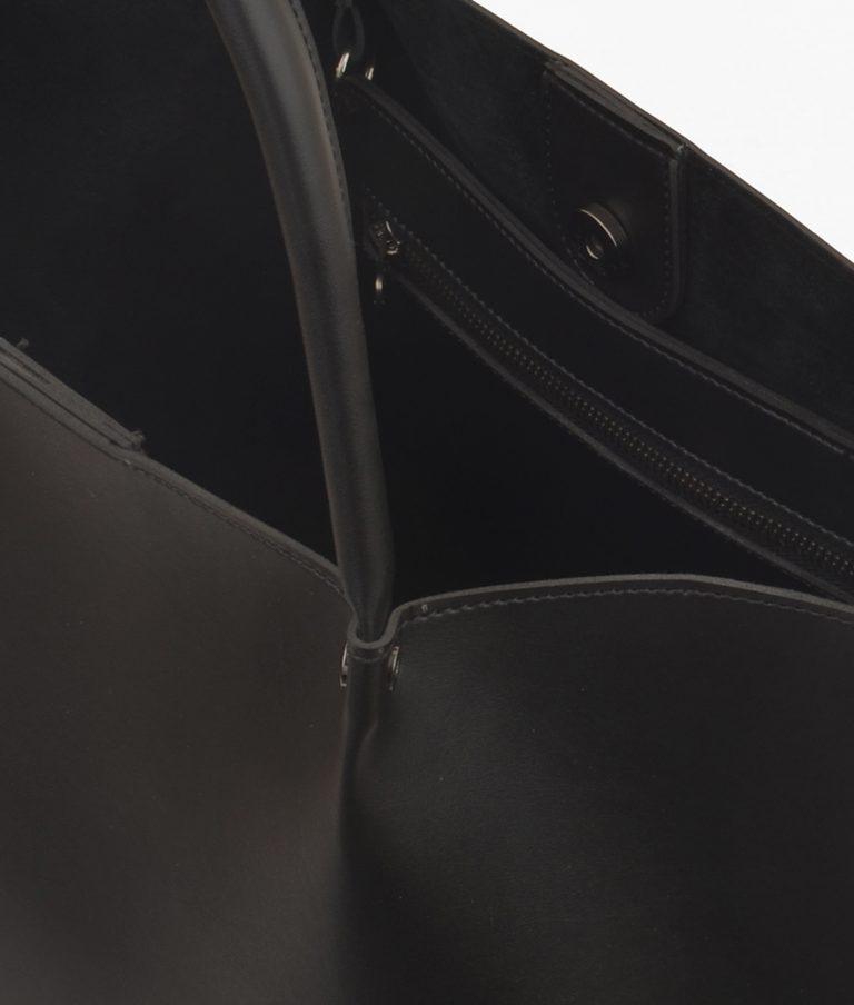 Ella Black Tote Bag - Vuchetti