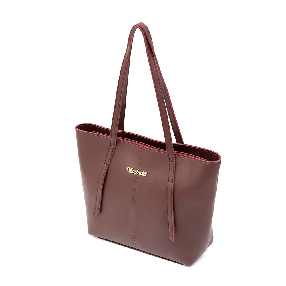 Safiya Maroon Handbag