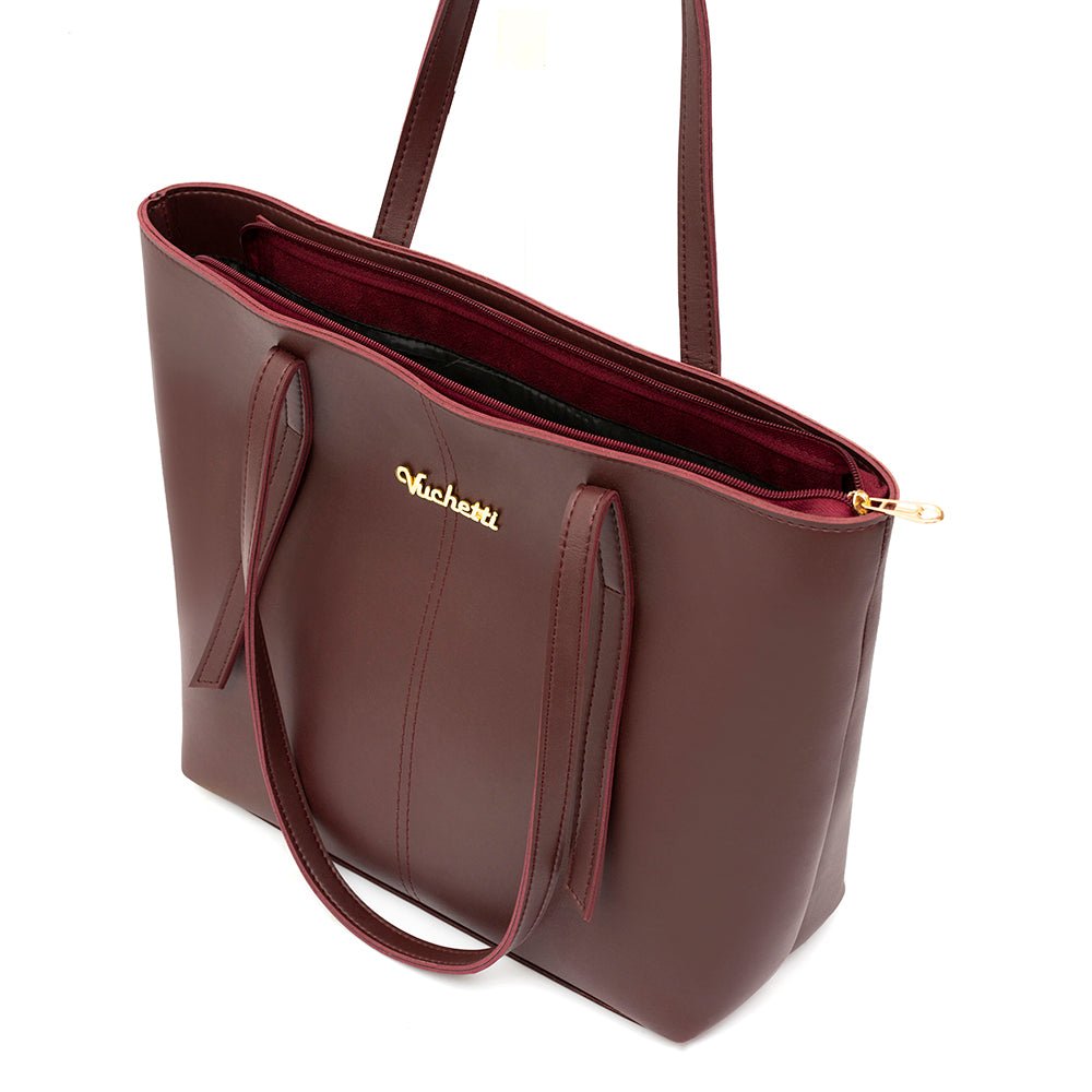 Safiya Maroon Handbag