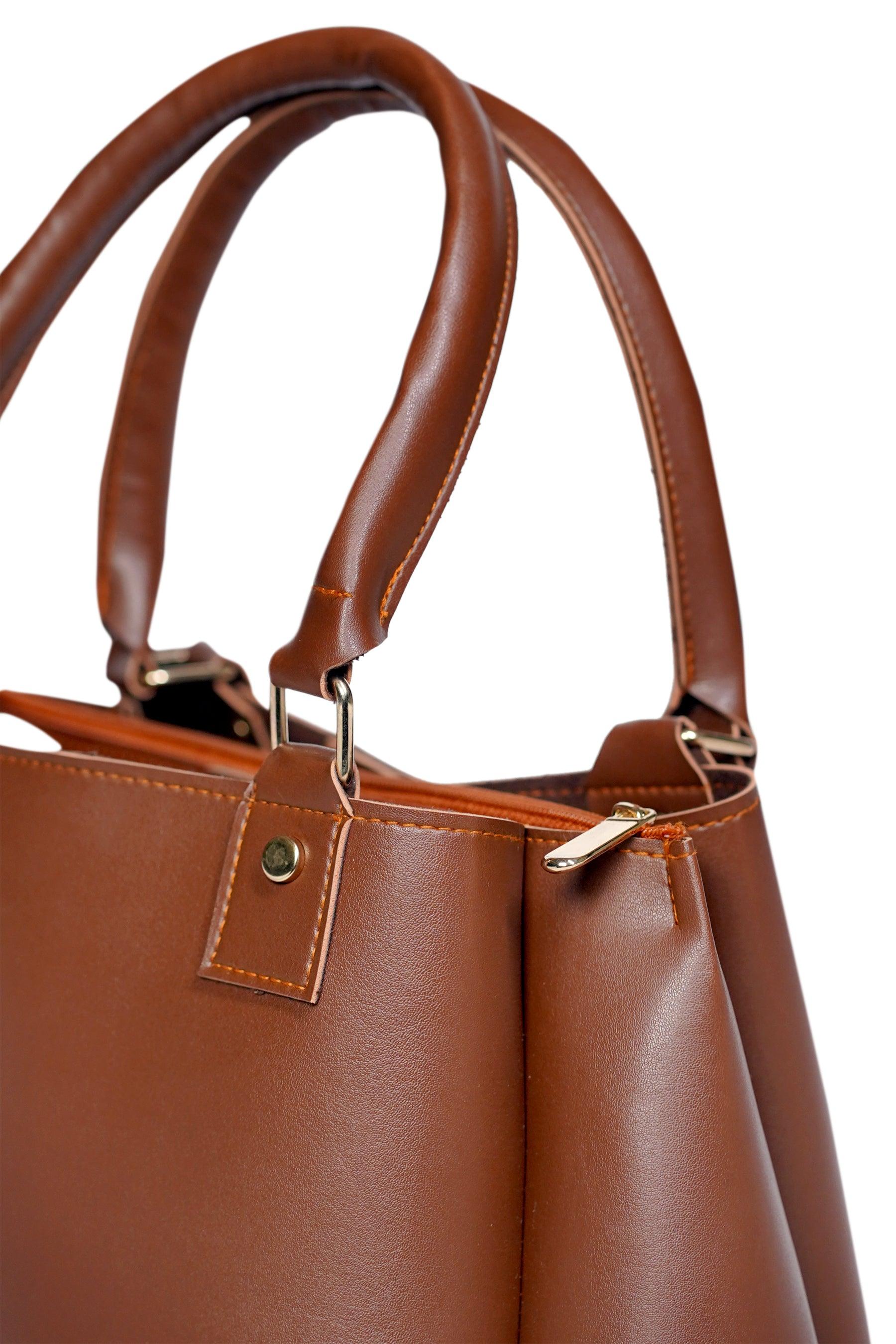 Georgia Brown Shoulder Bag - Vuchetti