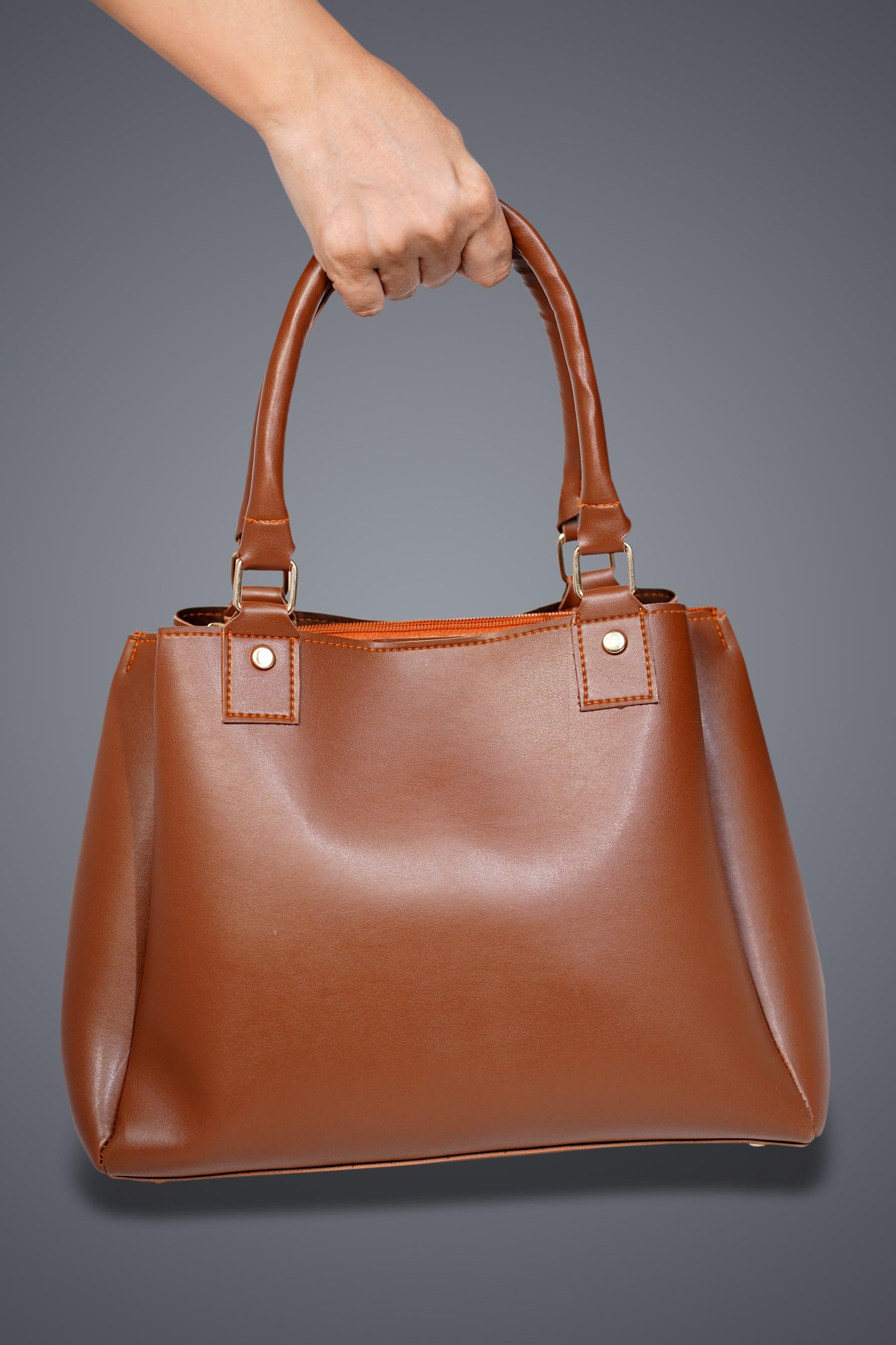 Georgia Brown Shoulder Bag - Vuchetti