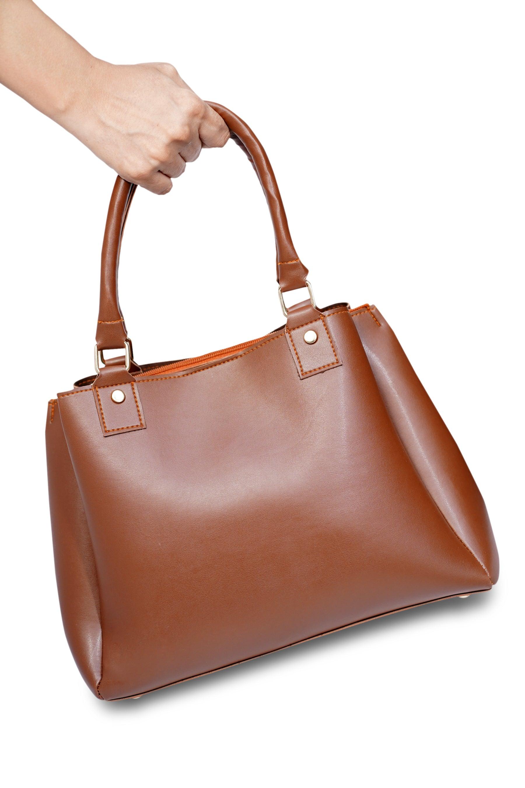 Georgia Brown Shoulder Bag - Vuchetti