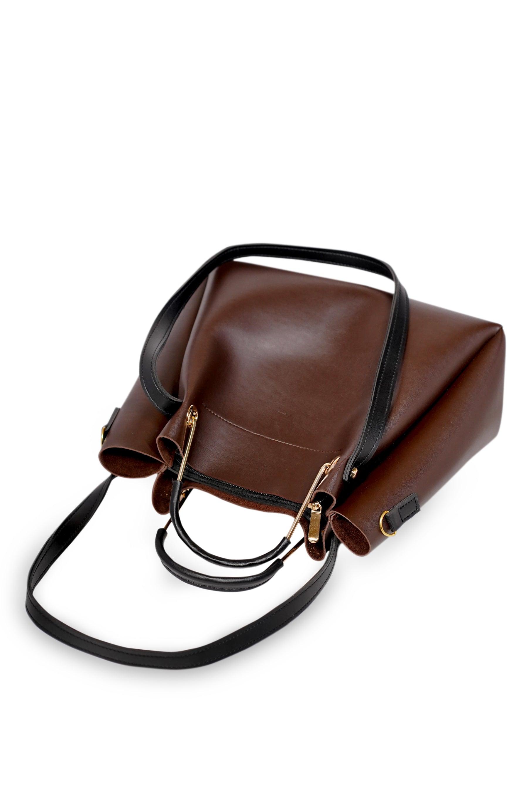 Austin Burgundy Shoulder Bag - Vuchetti