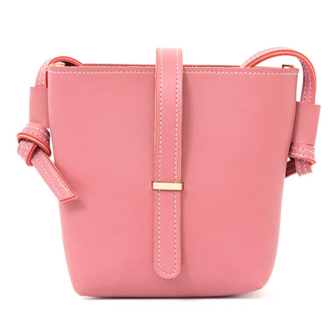 Emelia Cross Body Bucket Bag - (CLPK)