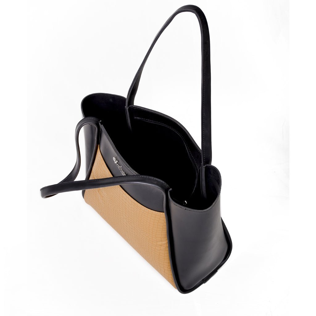 Rosella Mustard Classic tote bag - Vuchetti