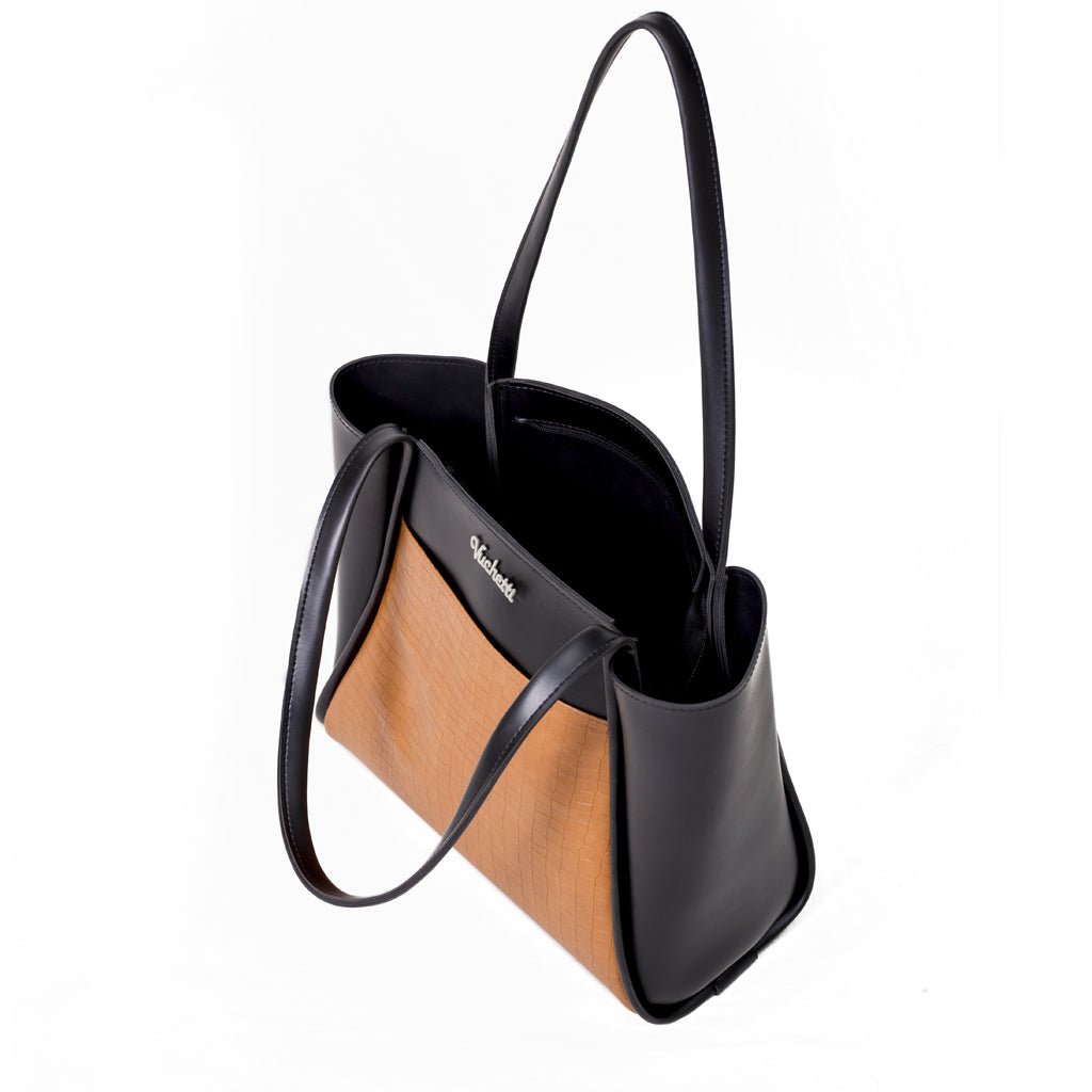 Rosella Mustard Classic tote bag - Vuchetti