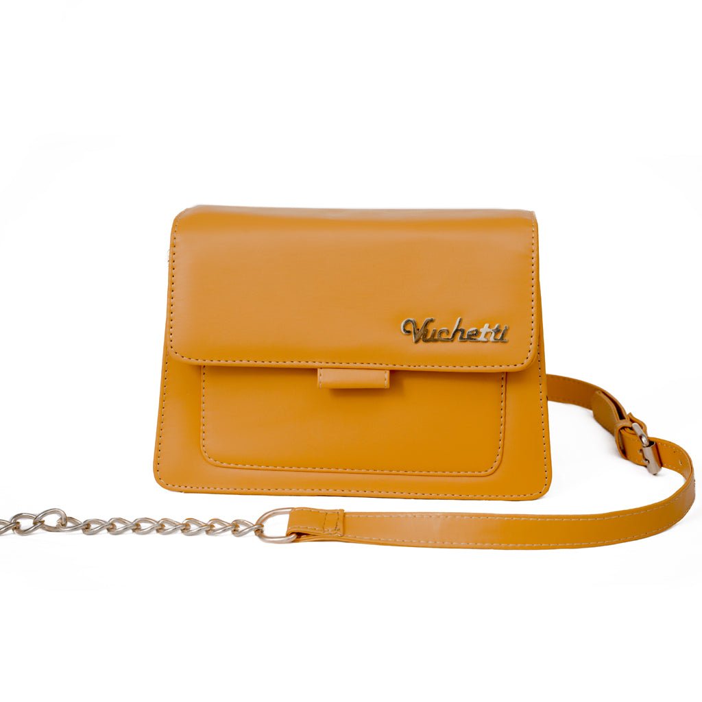 Julia Maroon Handbag - Vuchetti