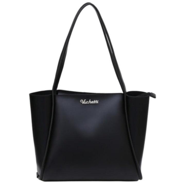 Rosella Black Classic tote bag - Vuchetti