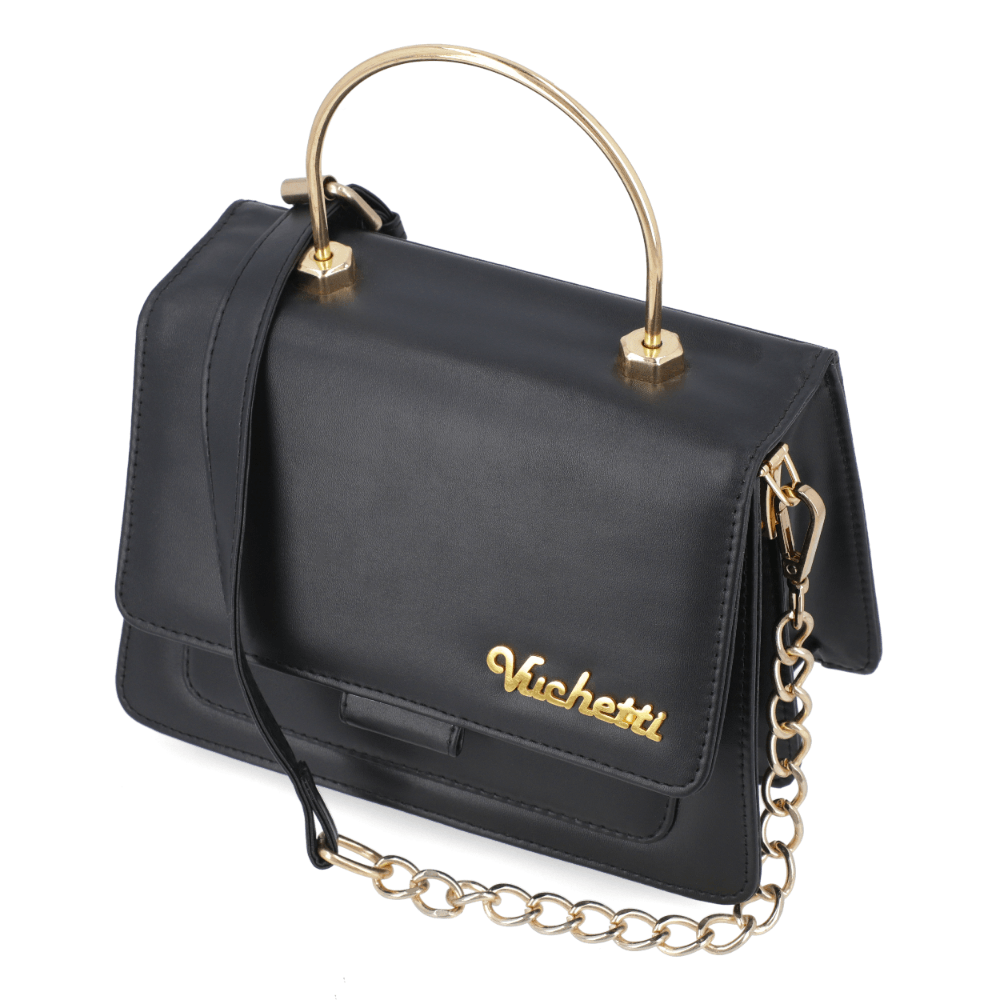 Diana Black Handbag - Vuchetti